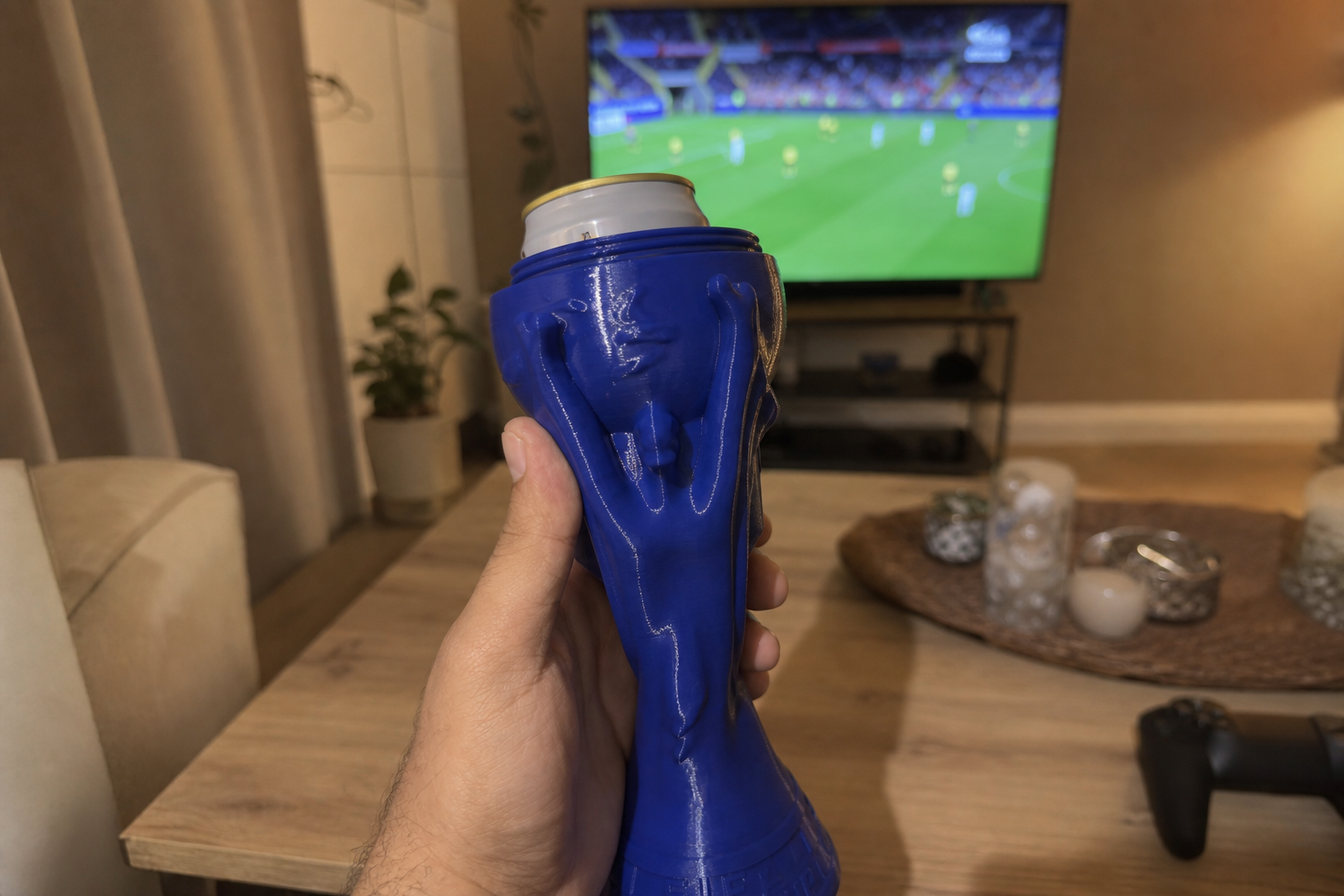Cliente copa azul